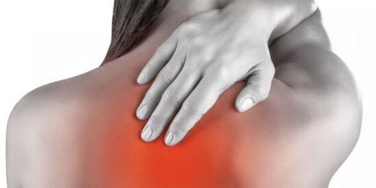 Kreuzschmerzen mit thorakaler Osteochondrose