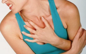 Manifestationen der Osteochondrose der Brust